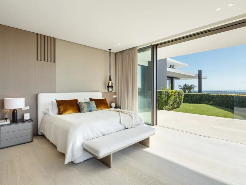 Designervilla mit Meerblick und privatem Spa in La Quinta, Benahavís