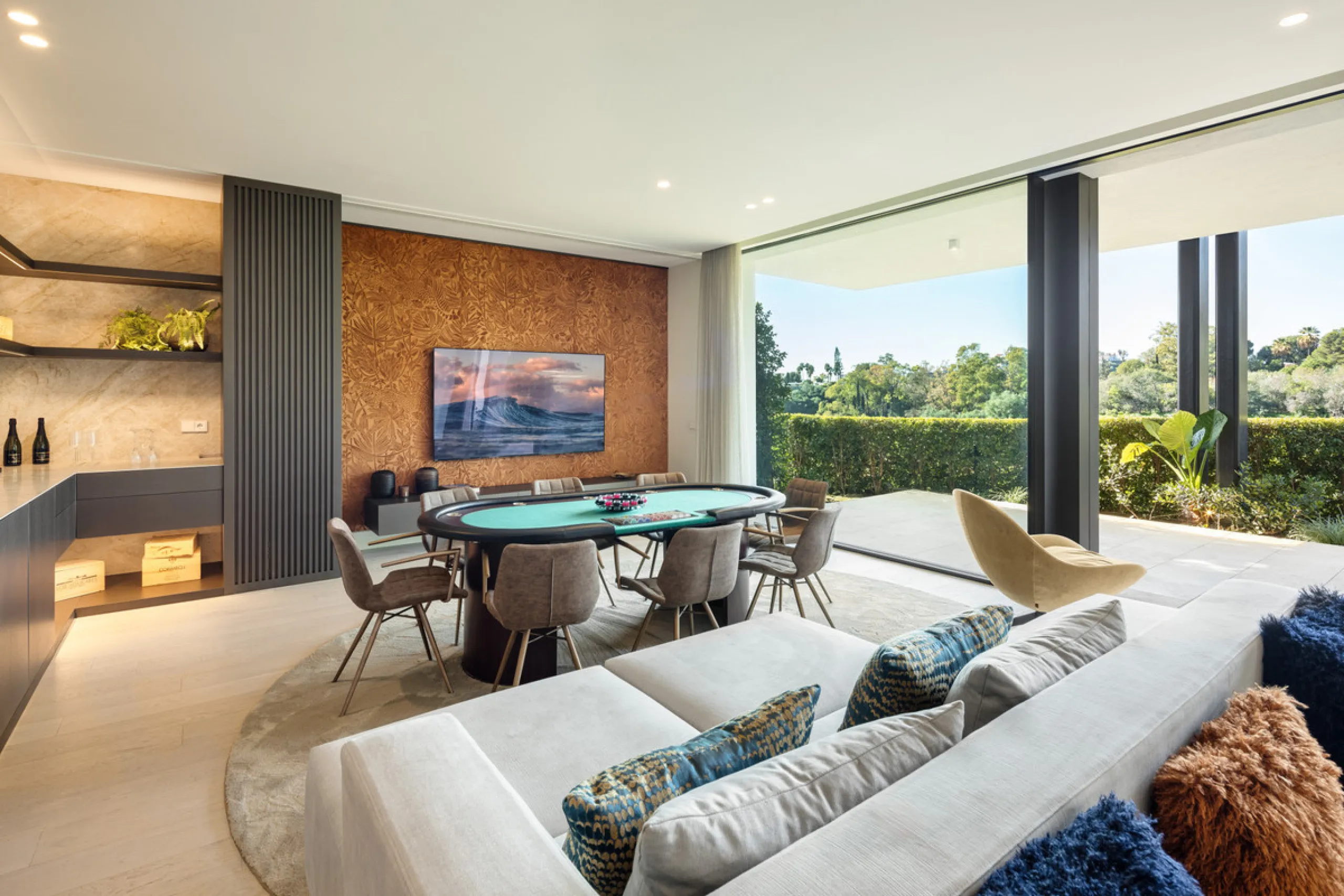 Designervilla mit Meerblick und privatem Spa in La Quinta, Benahavís