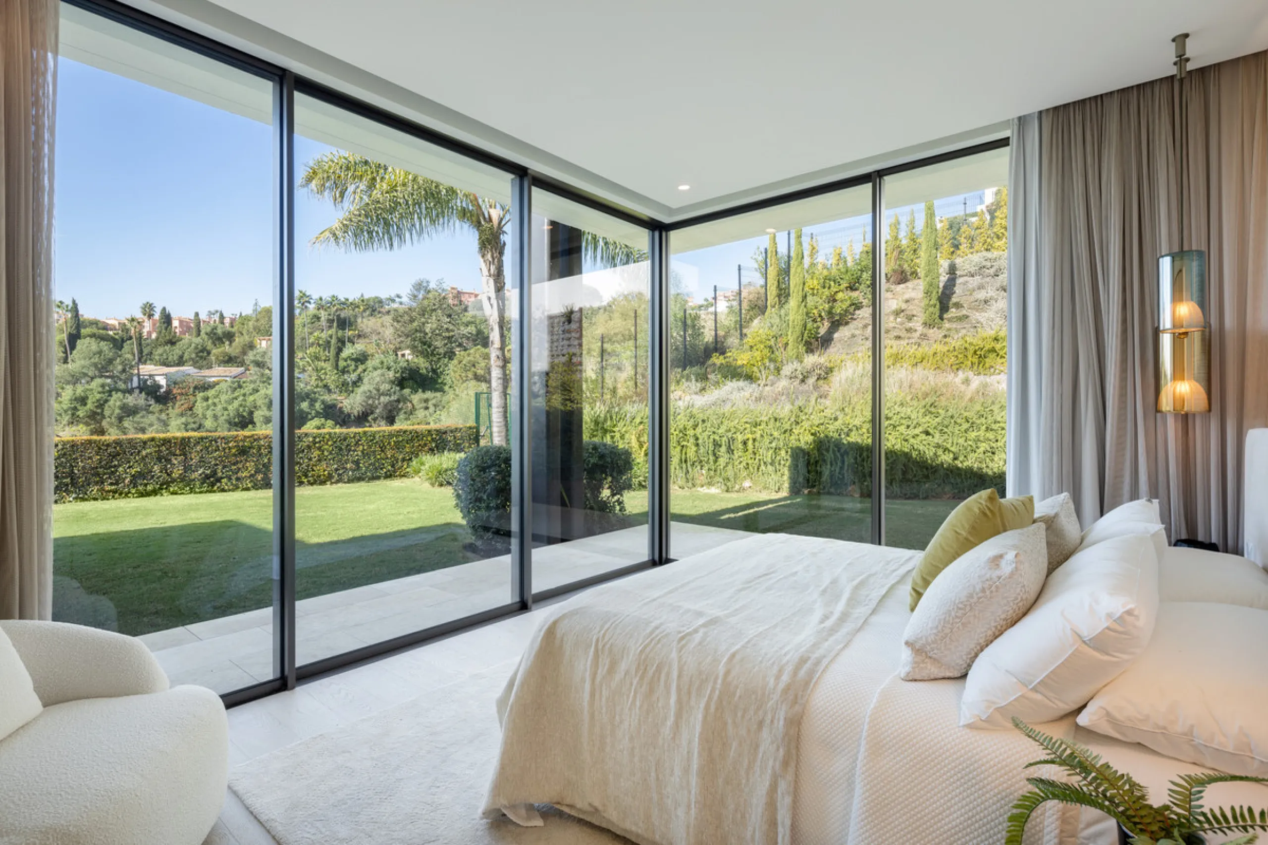 Designervilla mit Meerblick und privatem Spa in La Quinta, Benahavís