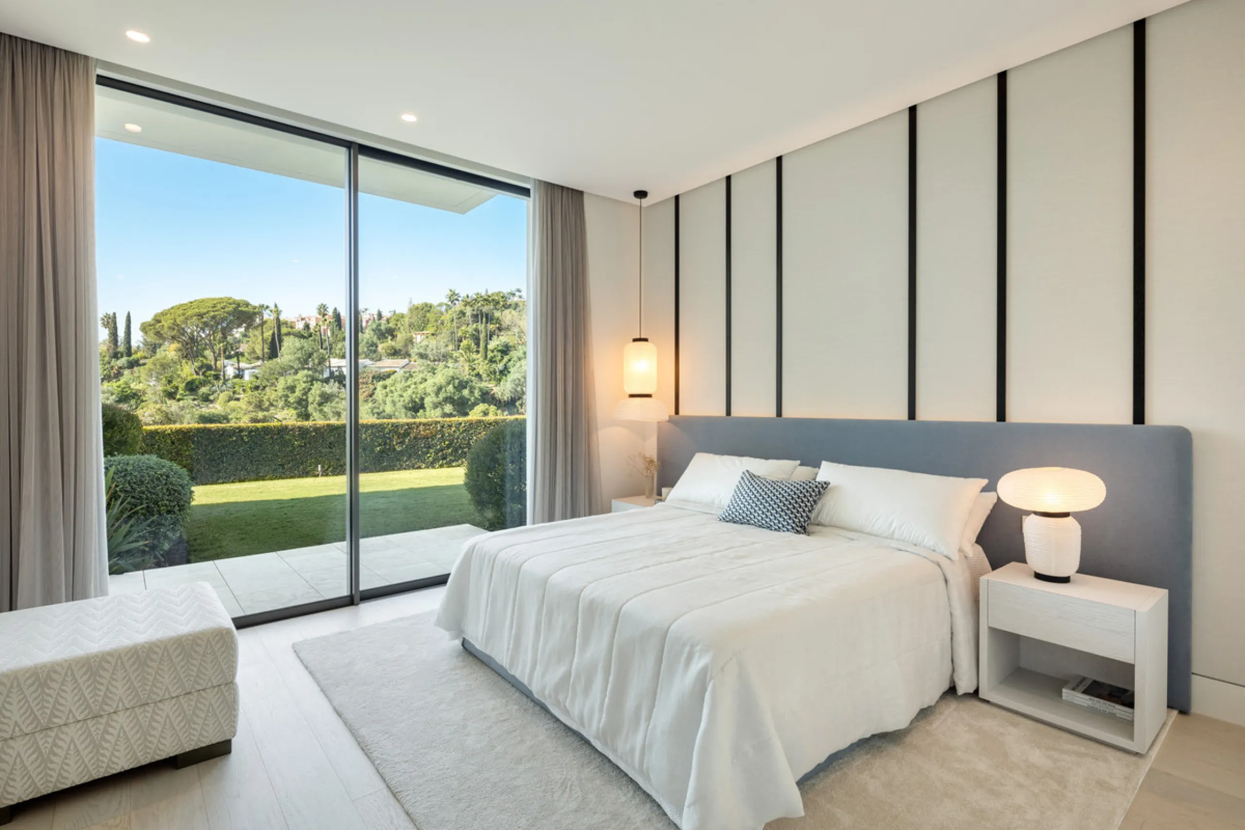 Designervilla mit Meerblick und privatem Spa in La Quinta, Benahavís