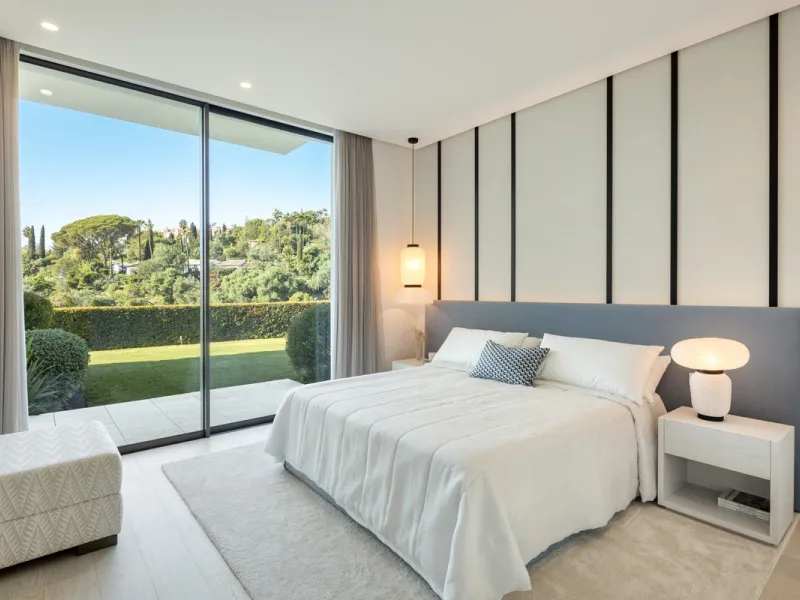Designervilla mit Meerblick und privatem Spa in La Quinta, Benahavís