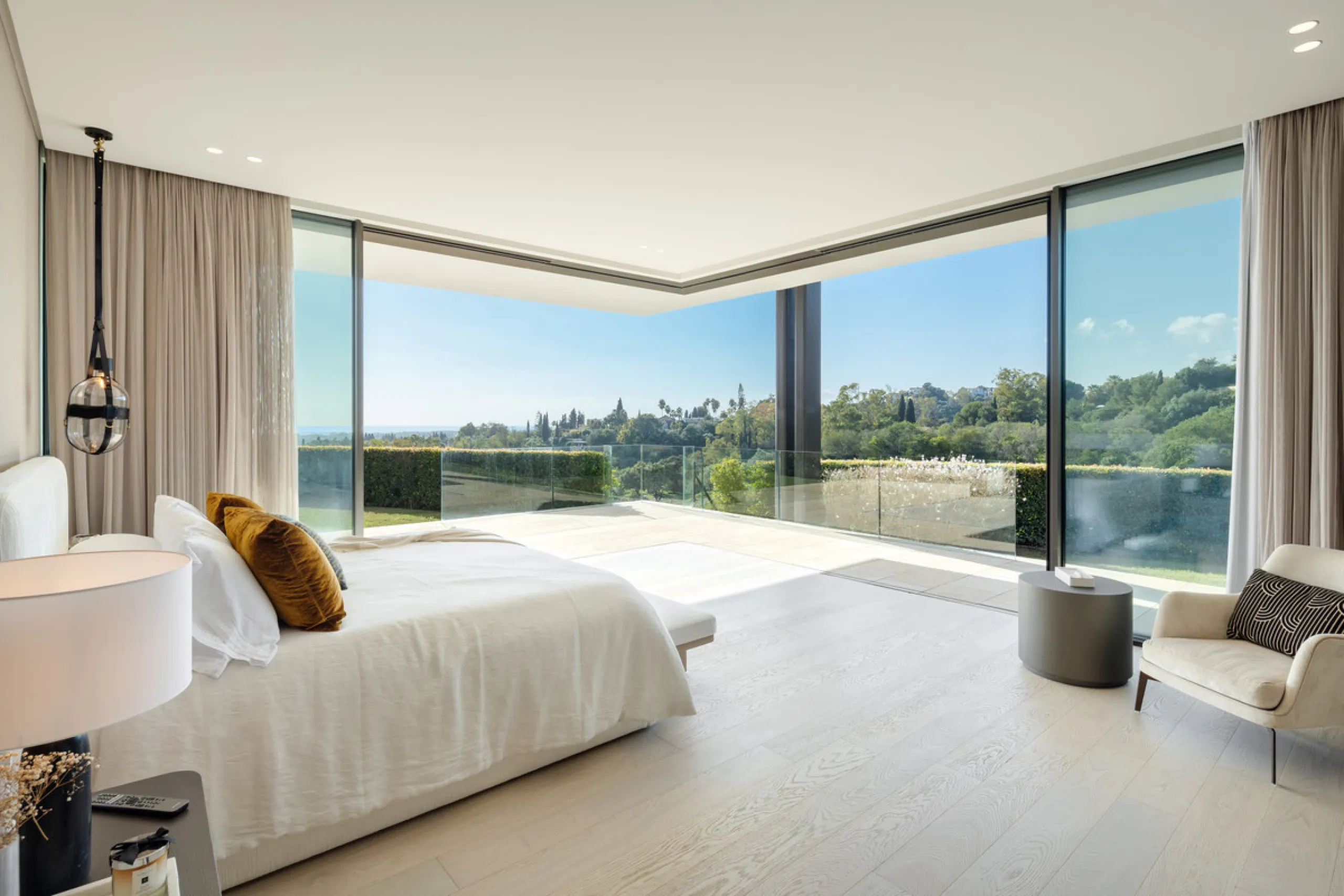Designervilla mit Meerblick und privatem Spa in La Quinta, Benahavís