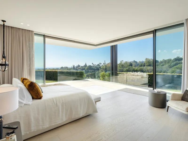 Designervilla mit Meerblick und privatem Spa in La Quinta, Benahavís