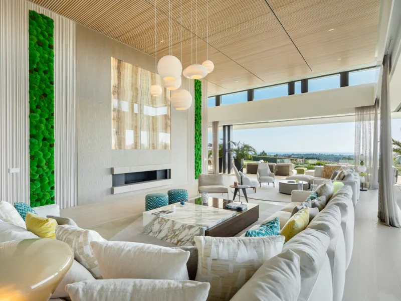 Designervilla mit Meerblick und privatem Spa in La Quinta, Benahavís