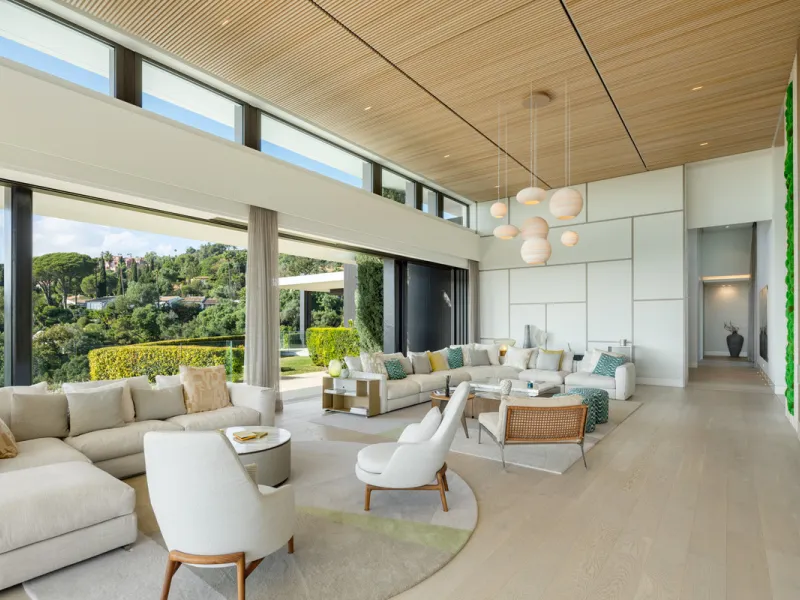 Designervilla mit Meerblick und privatem Spa in La Quinta, Benahavís