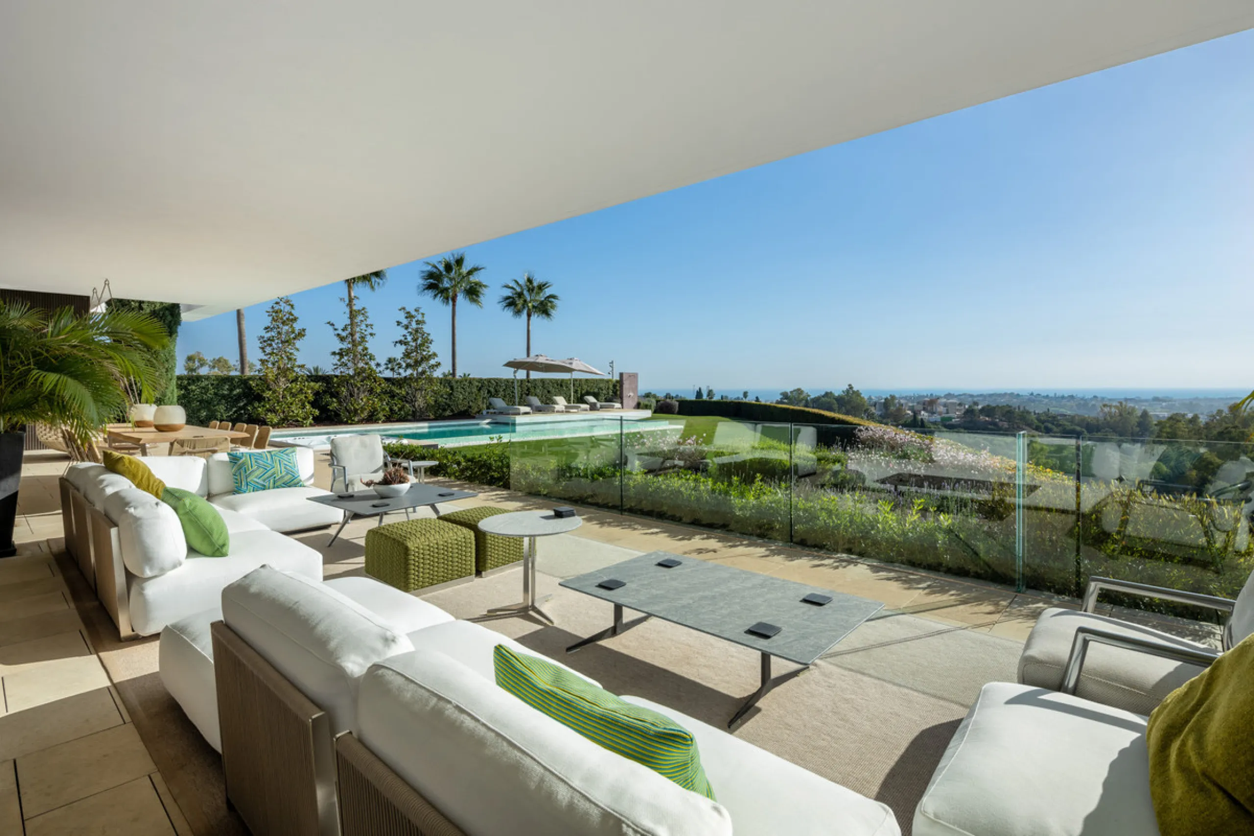 Designervilla mit Meerblick und privatem Spa in La Quinta, Benahavís