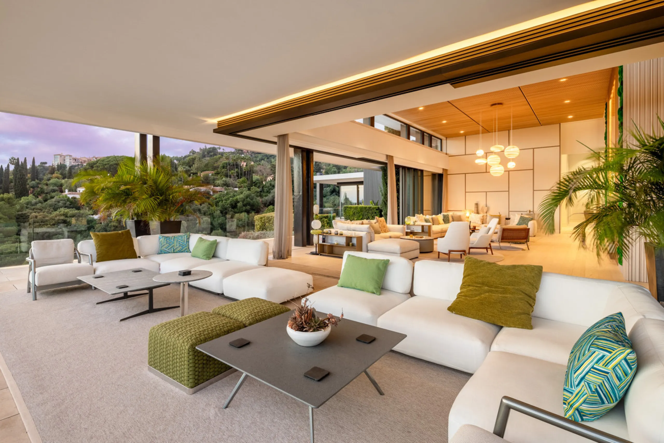 Designervilla mit Meerblick und privatem Spa in La Quinta, Benahavís