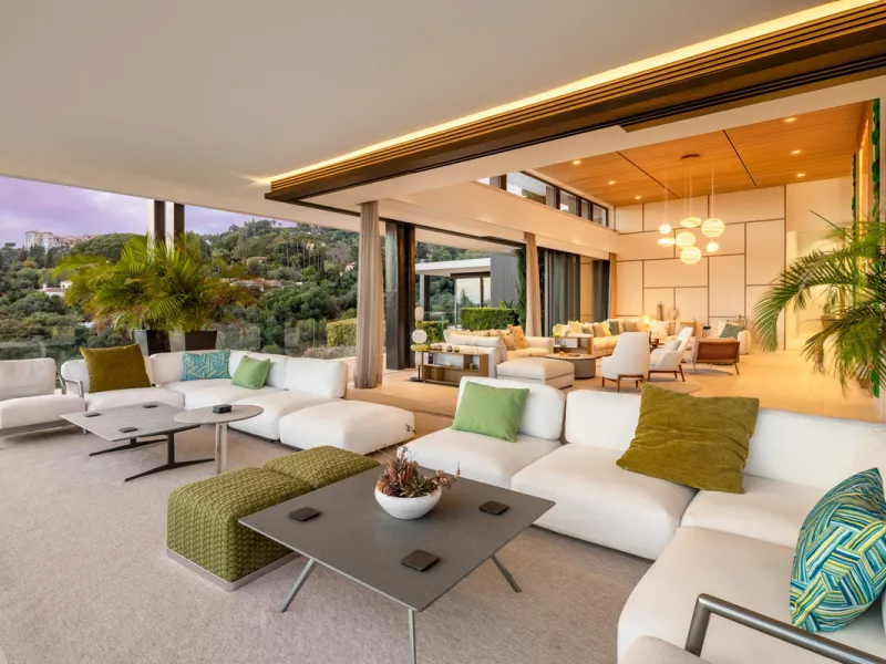 Designervilla mit Meerblick und privatem Spa in La Quinta, Benahavís