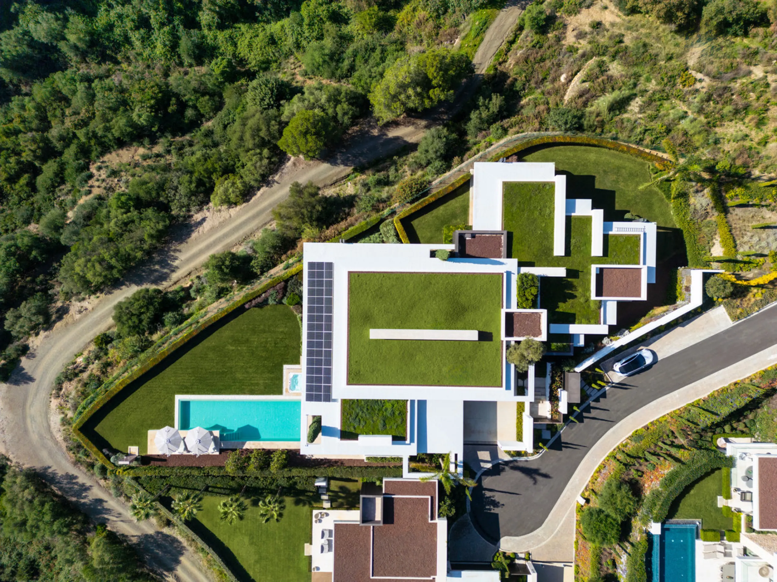 Designervilla mit Meerblick und privatem Spa in La Quinta, Benahavís