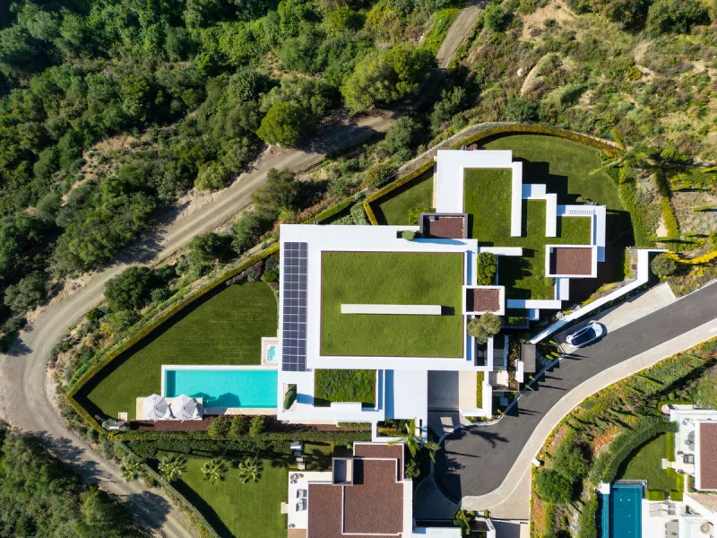 Designervilla mit Meerblick und privatem Spa in La Quinta, Benahavís