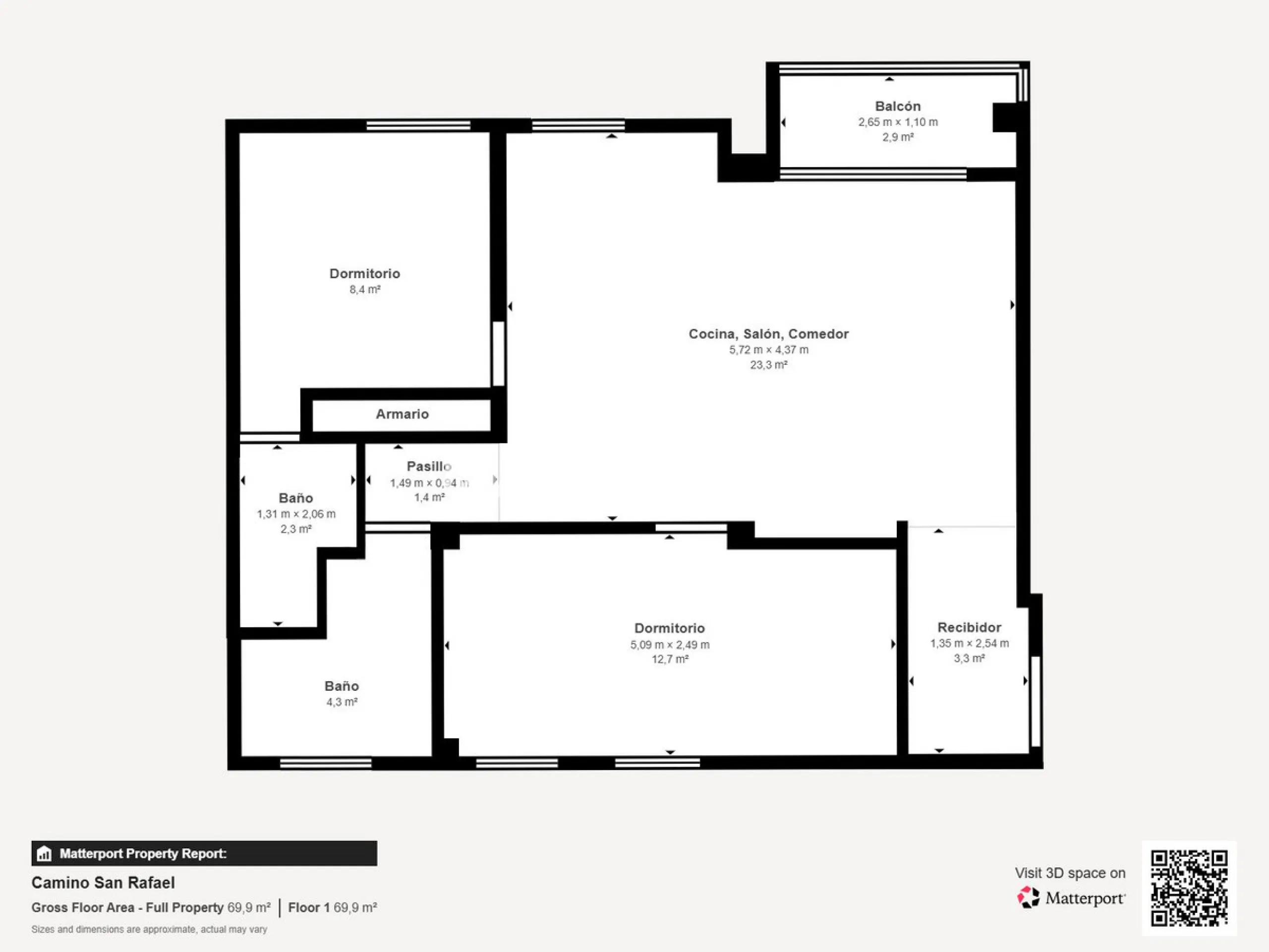We are pleased to present this EXCLUSIVE 72 m² flat, renovated for maximum comfort in one of the most sought-after areas of Malaga, where there are 300 days of sunshine a year and a mild climate all year round. Discover your new home in the heart of Malag