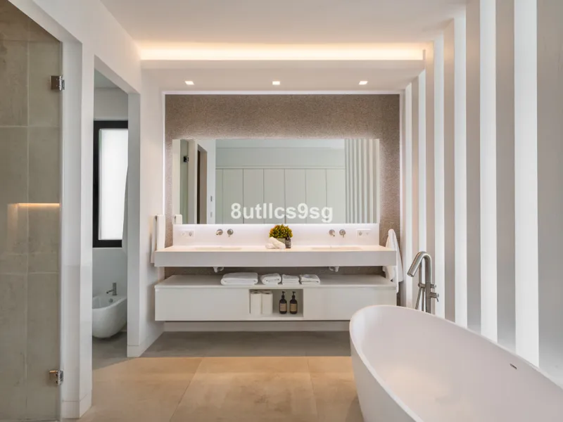 This stunning villa is located in the exclusive area of Nueva Andalucía, Marbella, Málaga, and stands out for its modern design and privileged location. With a constructed area of 844m² and a plot of 1.142m², this property offers a spacious and comfortabl