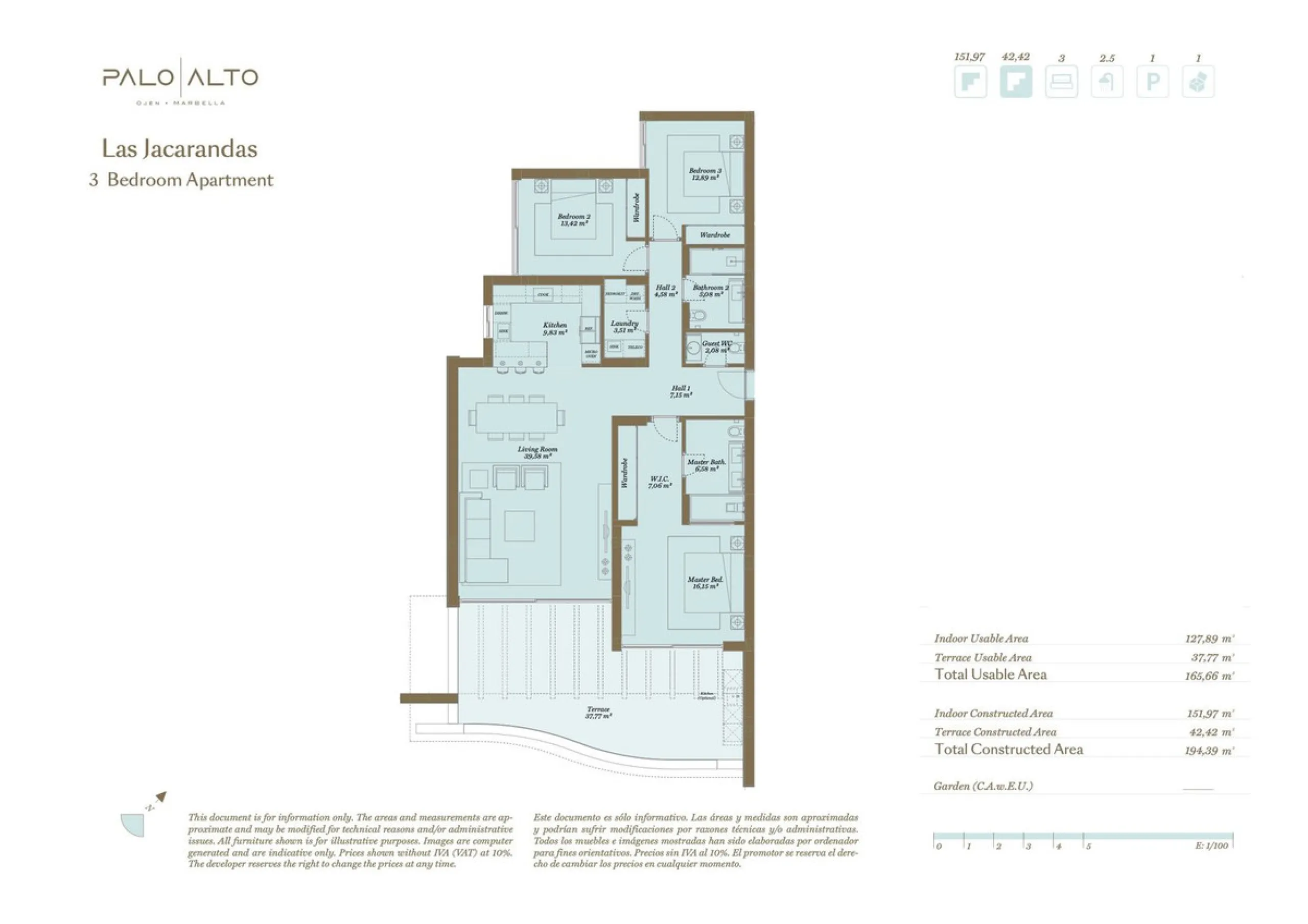 High-end 3-Bedroom Apartment with Unmatched Privacy and Panoramic Views