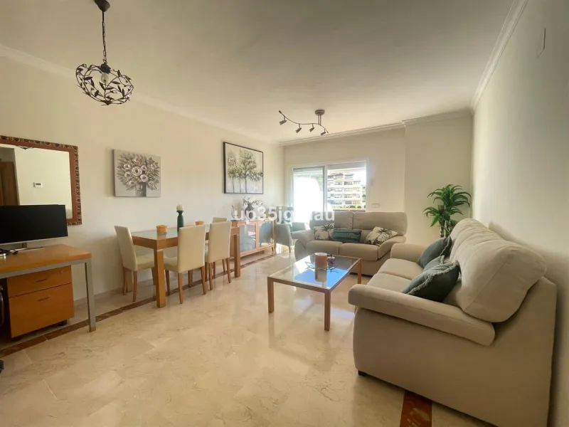 Penthouse with large terrace and sea views.