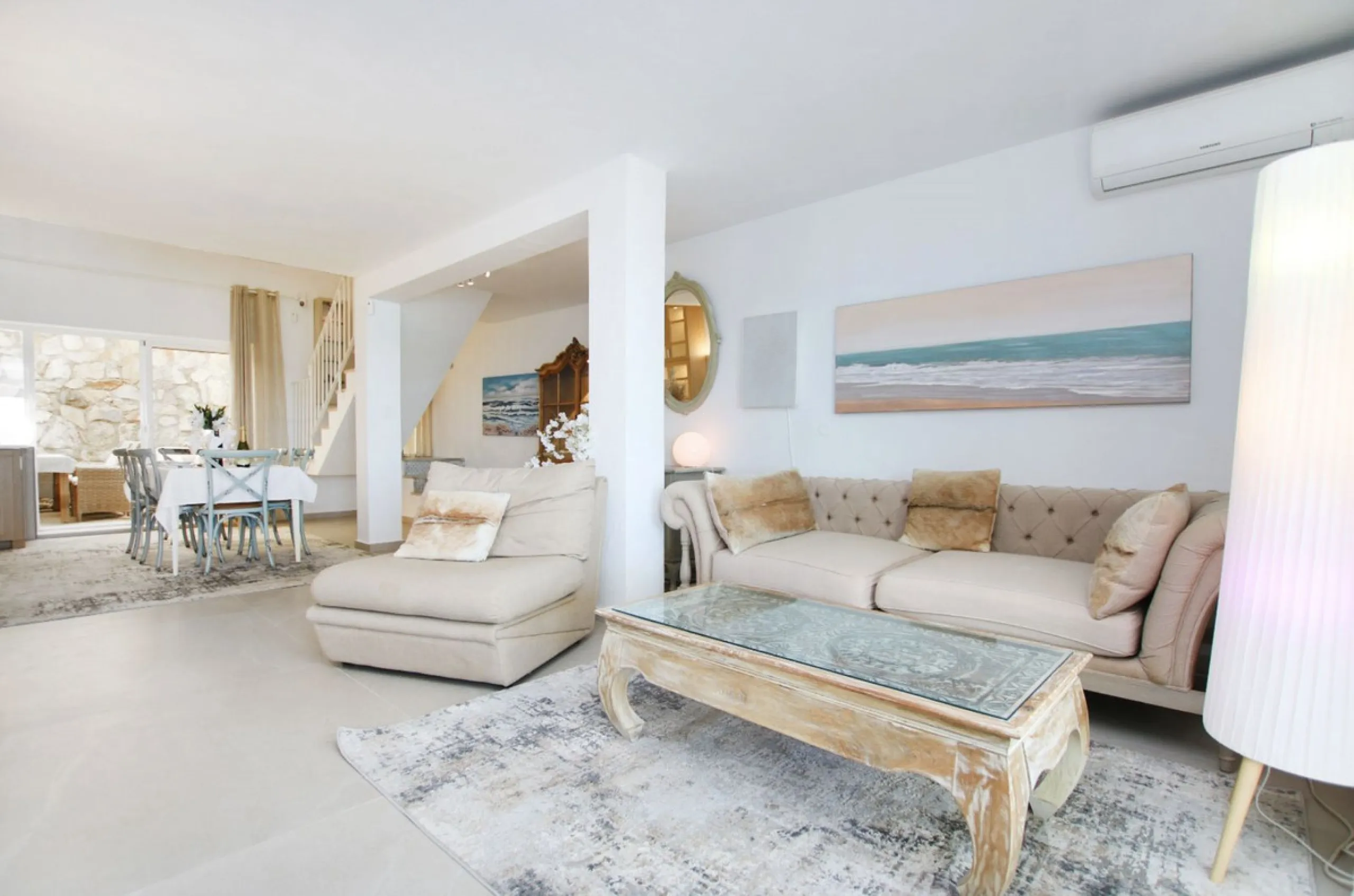 This is a truly amazing home  just a few meters from the sea. It is a one-of-a-kind property that was fully renovated in March 2025, so everything is brand new and ready for you to move in.
