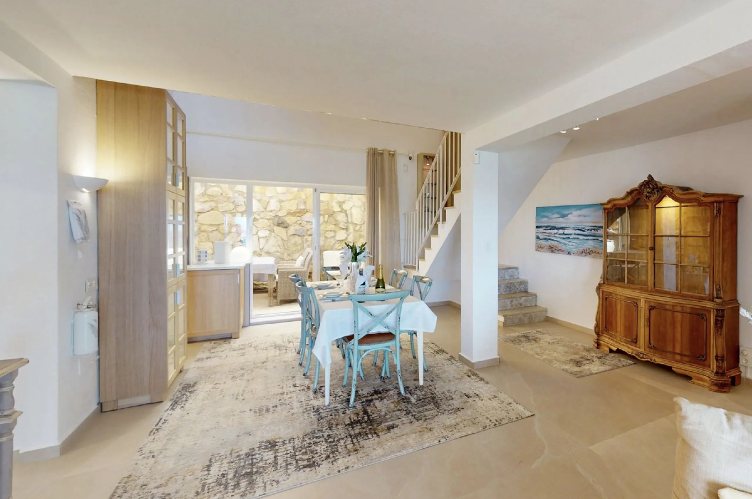 This is a truly amazing home  just a few meters from the sea. It is a one-of-a-kind property that was fully renovated in March 2025, so everything is brand new and ready for you to move in.