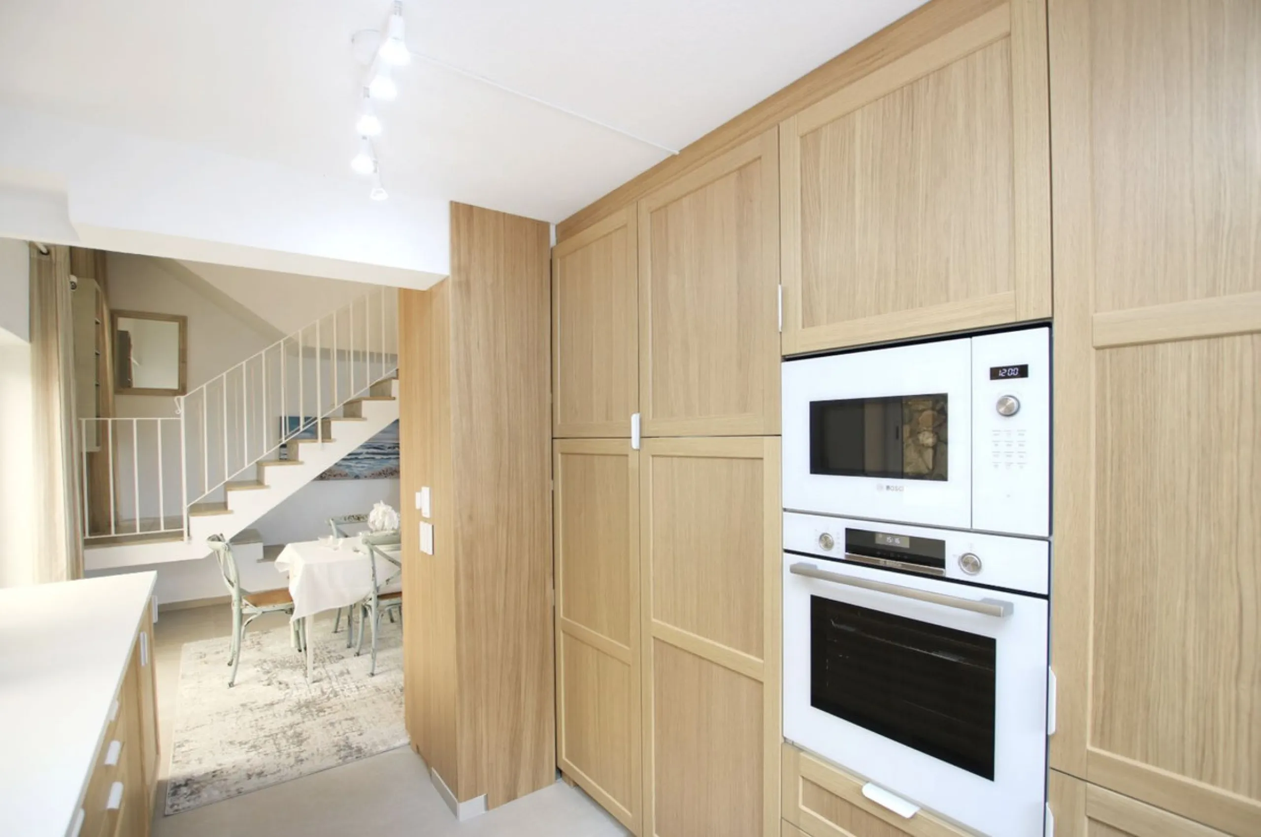 This is a truly amazing home  just a few meters from the sea. It is a one-of-a-kind property that was fully renovated in March 2025, so everything is brand new and ready for you to move in.