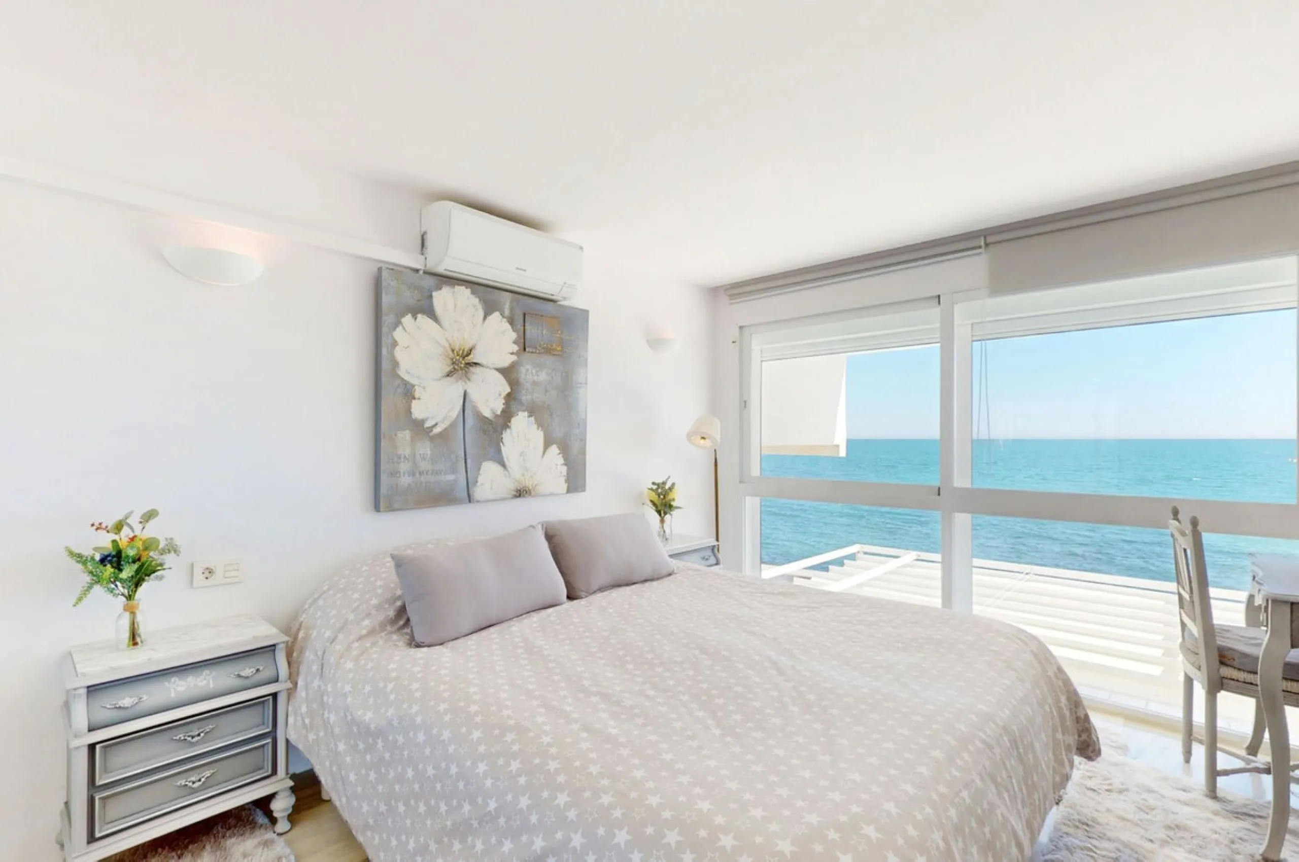 This is a truly amazing home  just a few meters from the sea. It is a one-of-a-kind property that was fully renovated in March 2025, so everything is brand new and ready for you to move in.