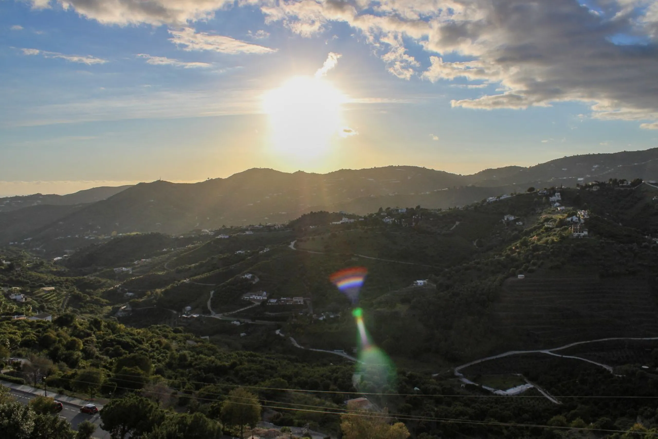 Centrally Located Apartment in Frigiliana with Fantastic Views and Opportunities.
