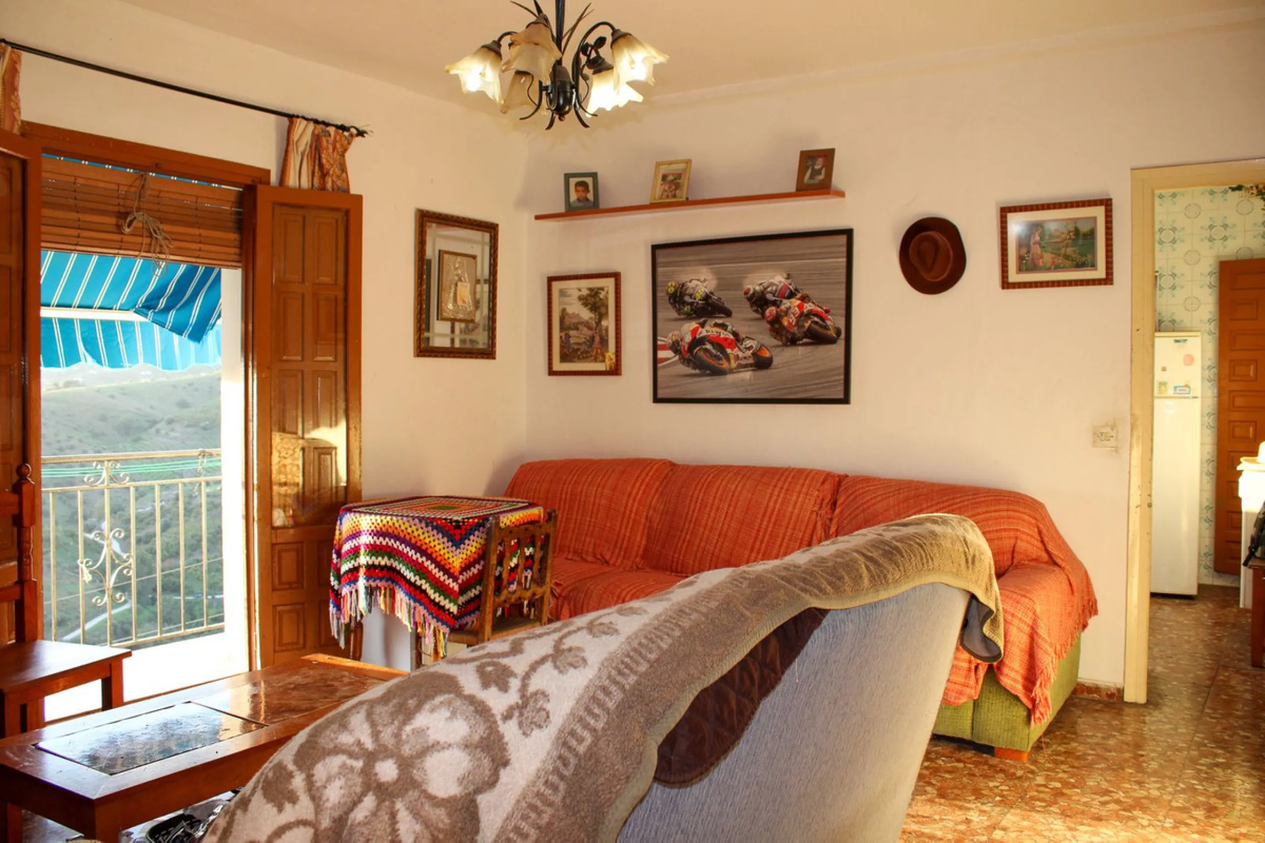 Centrally Located Apartment in Frigiliana with Fantastic Views and Opportunities.