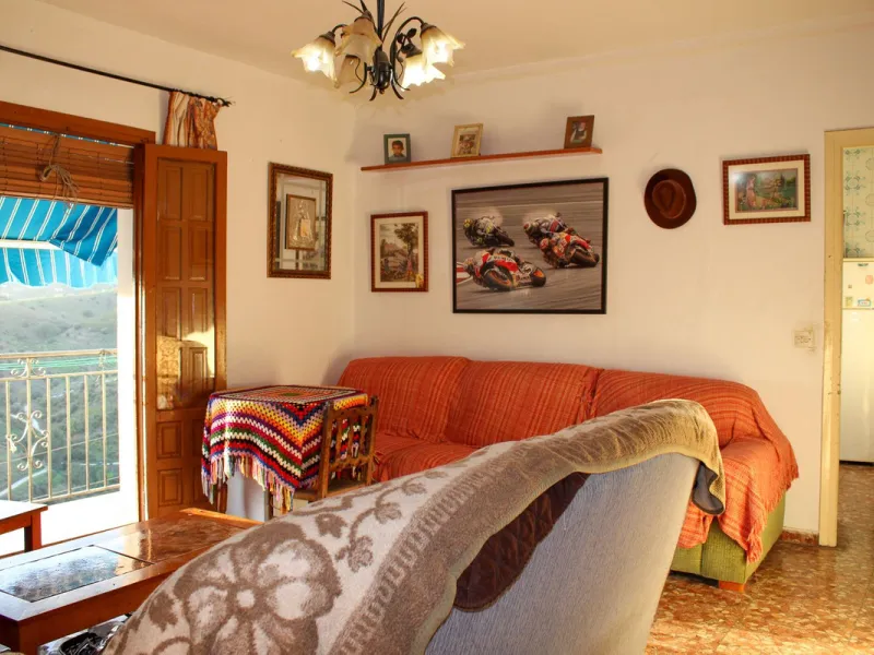 Centrally Located Apartment in Frigiliana with Fantastic Views and Opportunities.