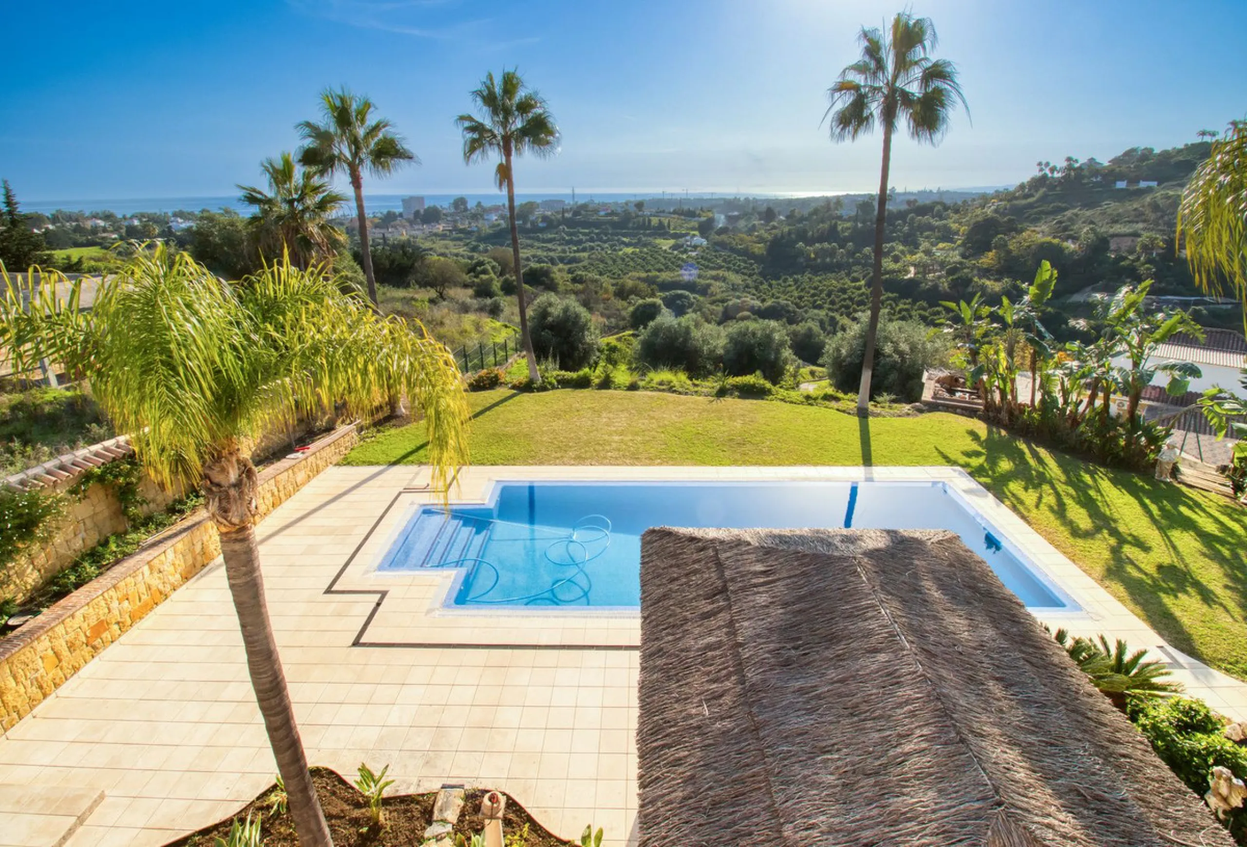 Exceptional Finca with Panoramic Sea Views in Estepona