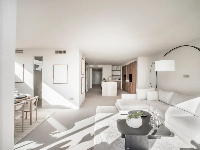 This exquisite 3-bedroom ground-floor apartment in Nueva Andalucía, Marbella, epitomizes modern luxury and comfort. Recently renovated to the highest standards, the property features an open-plan living and dining area, perfectly designed for seamless ent
