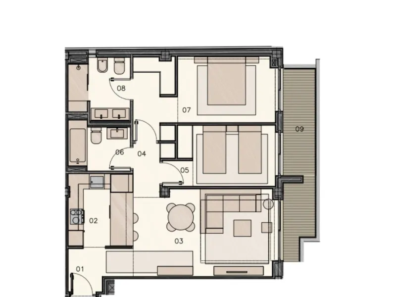 Apartment - Middle Floor Apartment в продаже в Fuengirola, Málaga. В доме 2 спален и 2 ванных комнат. Площадь дома 79 м²