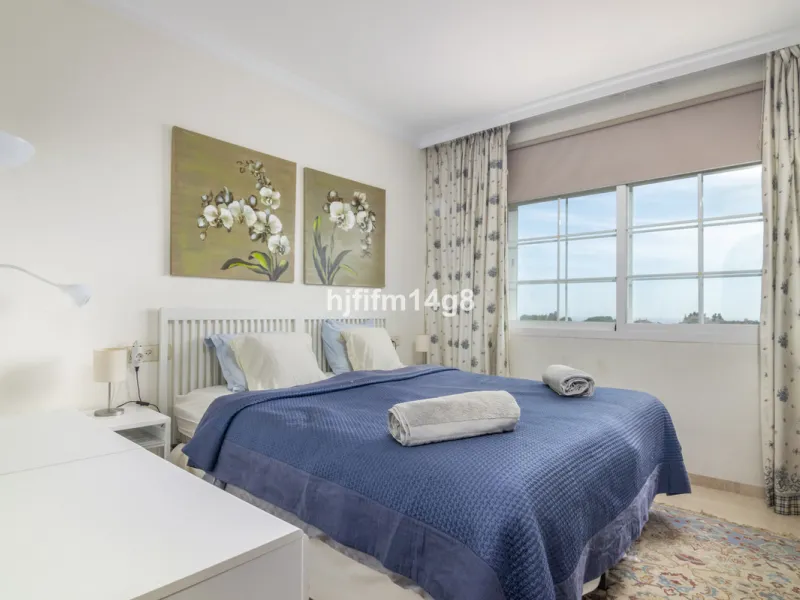 Andalucia Alta, built in 1995 is a gated community of 55 apartments and penthouses divided in six buildings. The pool area is in the middle of the blocks. Mature garden area has a playground for children. Each block offers underground parking and elevator
