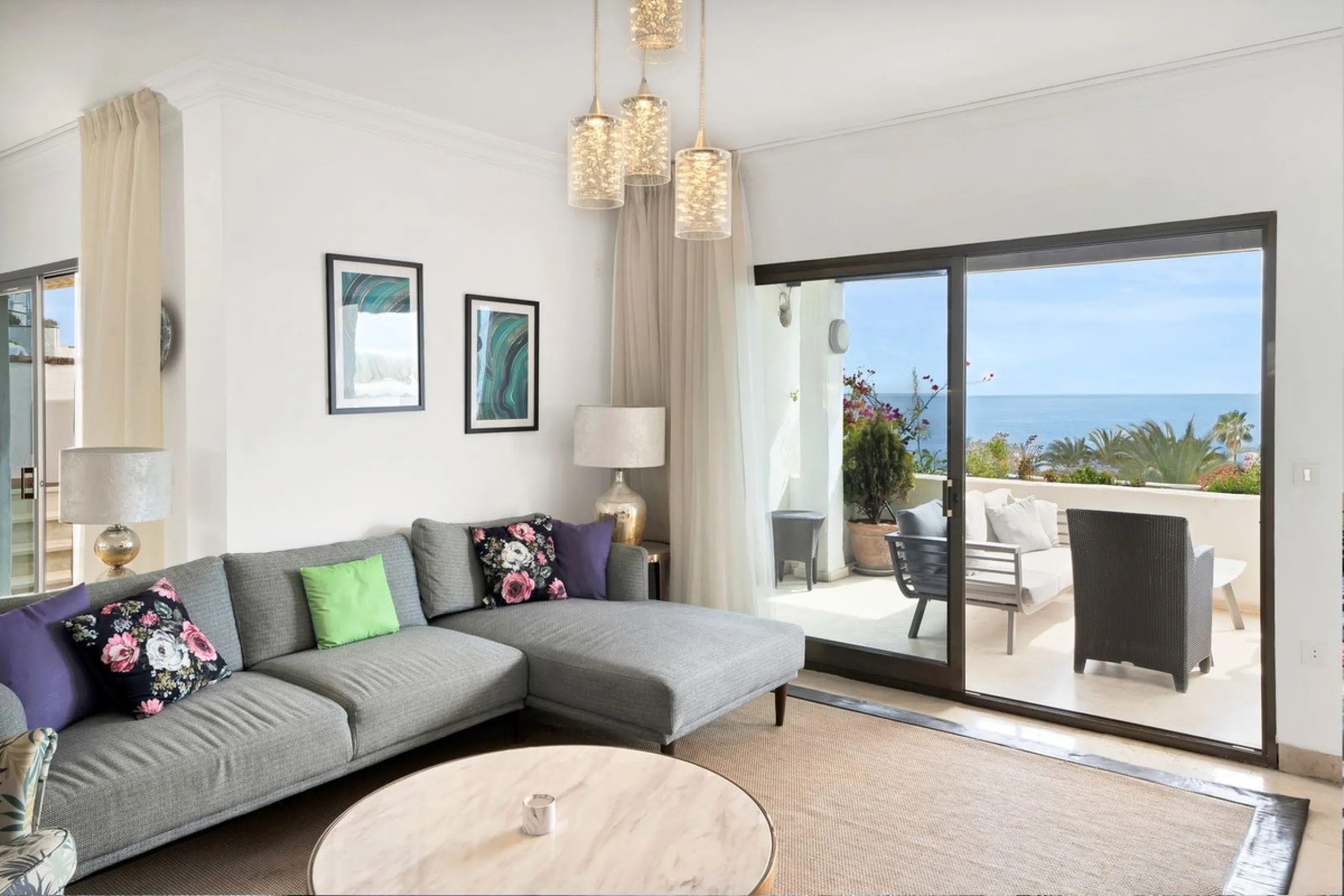 **Spectacular Beachfront Penthouse in Marbella, Spain**