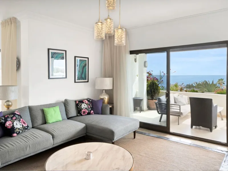 **Spectacular Beachfront Penthouse in Marbella, Spain**