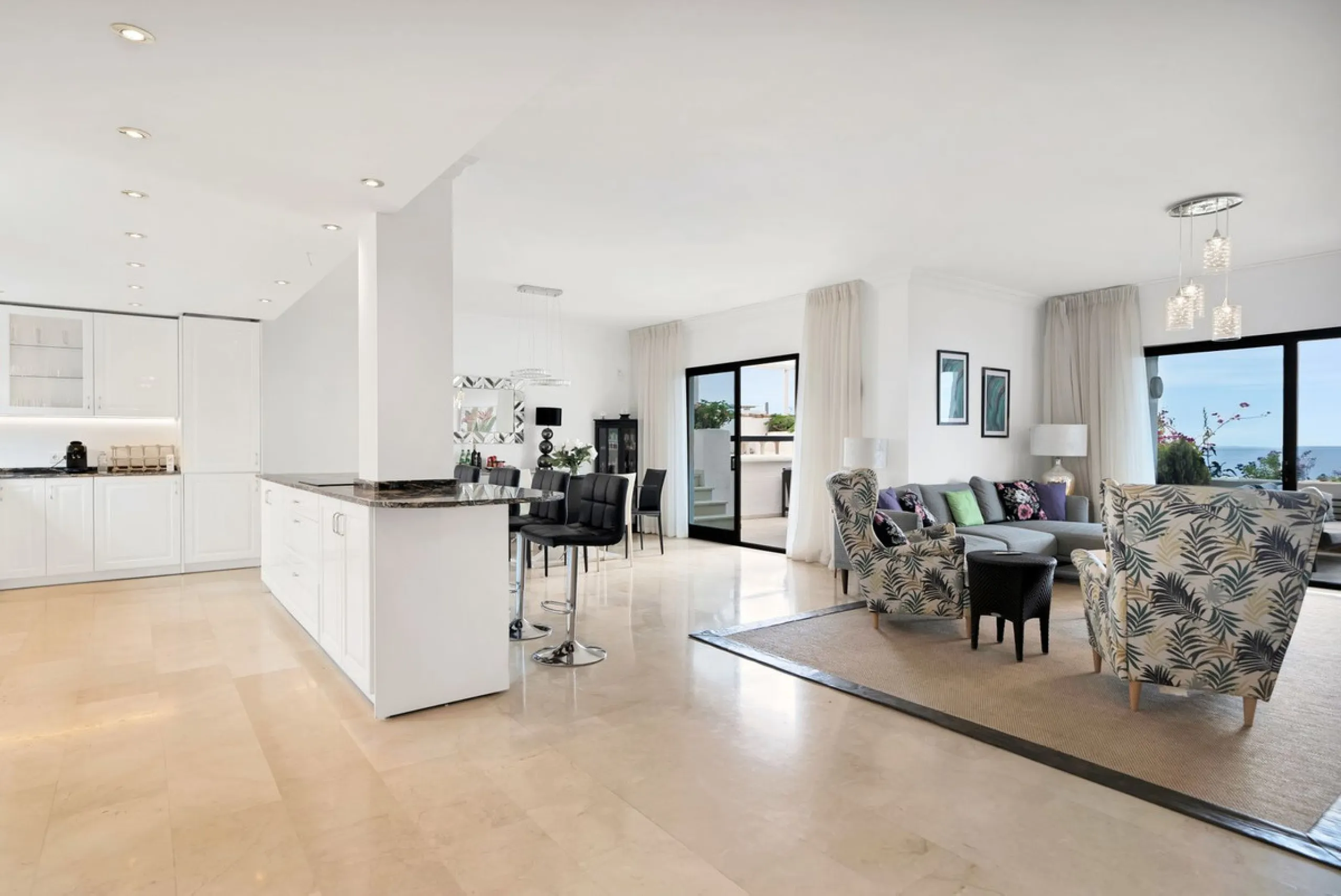 **Spectacular Beachfront Penthouse in Marbella, Spain**