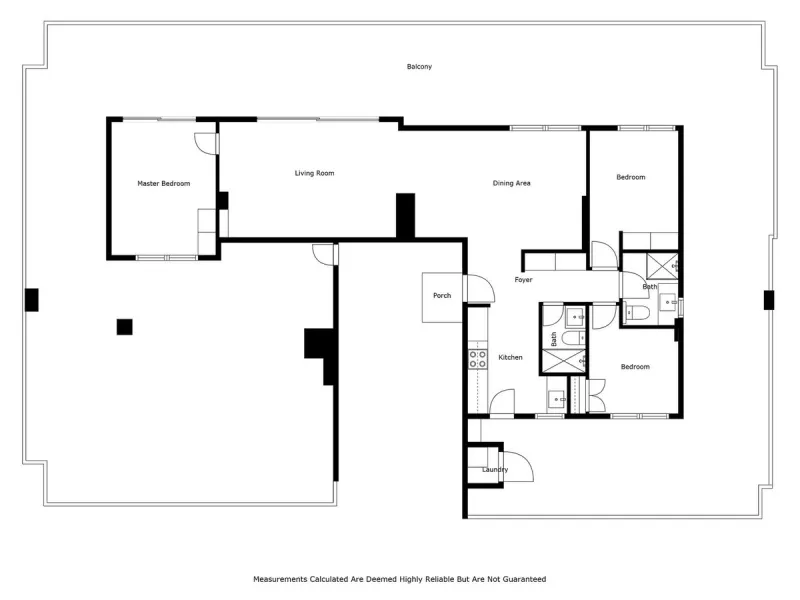 A very special penthouse situated 2nd line to the beach right in the centre of Estepona. The penthouse and terraces occupy the whole of the 6th floor on this building making it one of a kind and very private. The good size living and dining room have acce