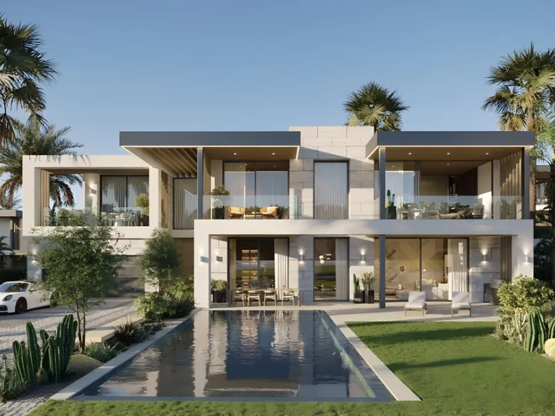 House - Detached Villa в продаже в Estepona, Málaga. В доме 5 спален и 6 ванных комнат. Площадь дома 355 м². Площадь участка 1040 м²