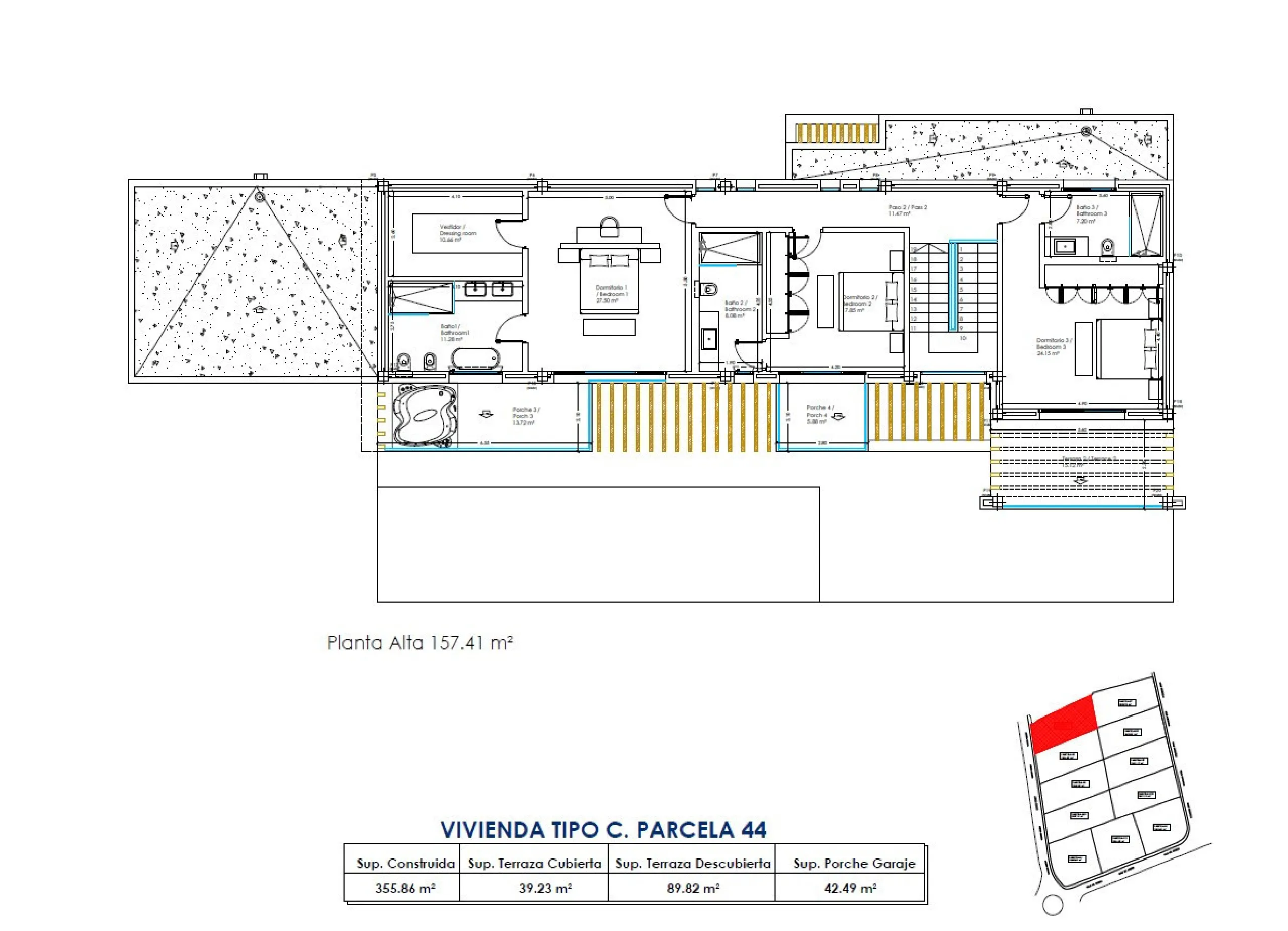 House - Detached Villa в продаже в Estepona, Málaga. В доме 5 спален и 6 ванных комнат. Площадь дома 355 м². Площадь участка 1040 м²