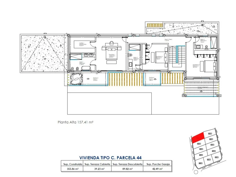 House - Detached Villa в продаже в Estepona, Málaga. В доме 5 спален и 6 ванных комнат. Площадь дома 355 м². Площадь участка 1040 м²