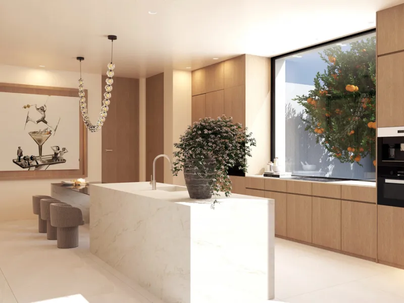 House - Detached Villa в продаже в Estepona, Málaga. В доме 5 спален и 5 ванных комнат. Площадь дома 359 м². Площадь участка 1044 м²