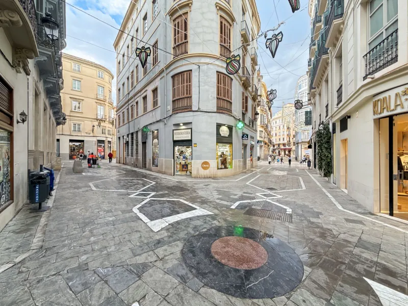 Investing in the historic center of Málaga has never been so profitable or attractive. Just 25 meters from the iconic Calle Larios, these two independent apartments, located on the same floor, represent a unique opportunity for investors seeking a combina