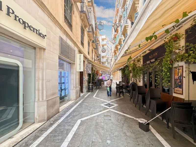 Investing in the historic center of Málaga has never been so profitable or attractive. Just 25 meters from the iconic Calle Larios, these two independent apartments, located on the same floor, represent a unique opportunity for investors seeking a combina