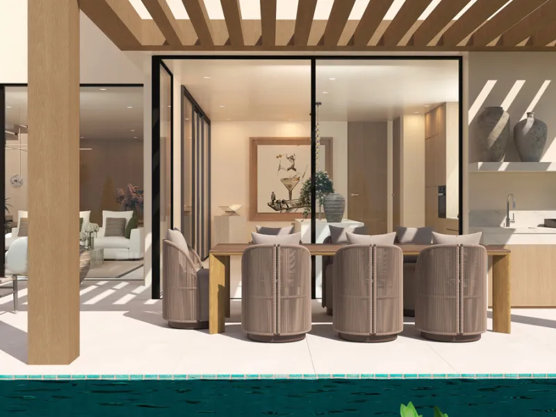 House - Detached Villa в продаже в Estepona, Málaga. В доме 5 спален и 5 ванных комнат. Площадь дома 359 м². Площадь участка 1044 м²