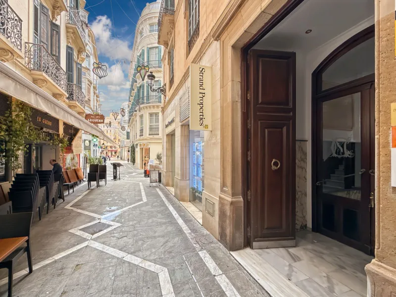 Investing in the historic center of Málaga has never been so profitable or attractive. Just 25 meters from the iconic Calle Larios, these two independent apartments, located on the same floor, represent a unique opportunity for investors seeking a combina