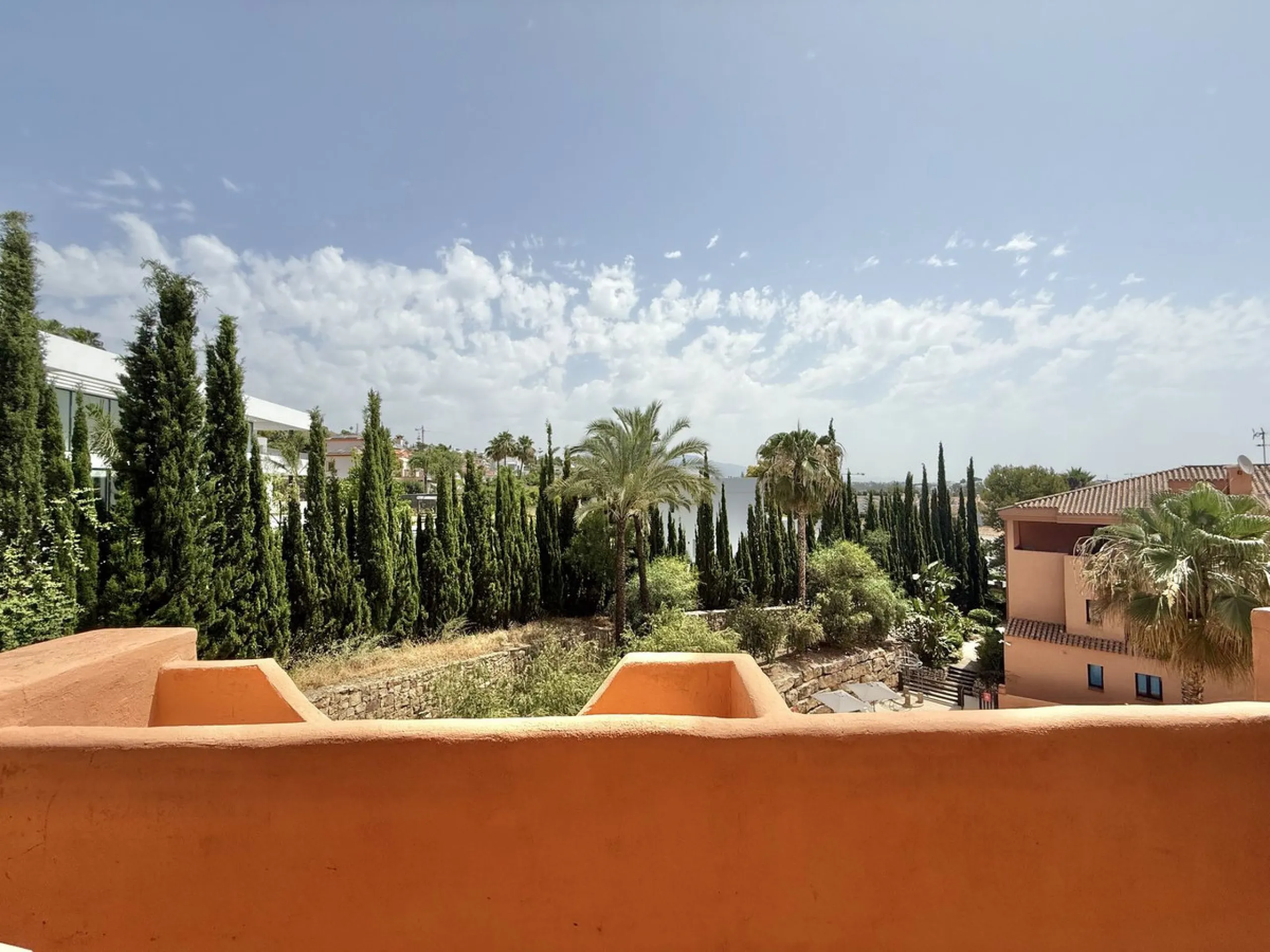 A stunning 2-bedroom, 2-bathroom, first floor apartment in a wonderful resort, offering Sea, Golf, and Mountain Views.