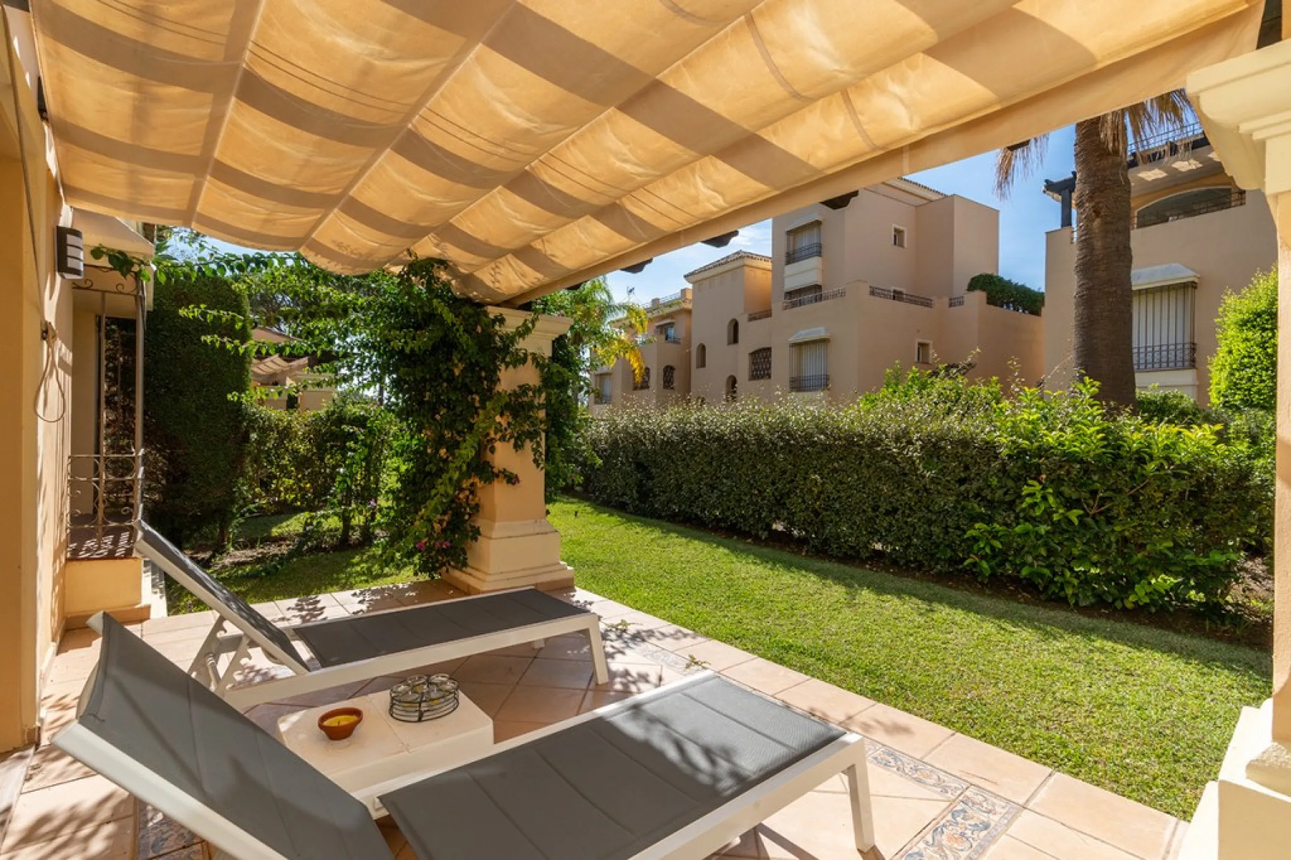 Apartment - Ground Floor Apartment в продаже в Marbella, Málaga. В доме 3 спален и 2 ванных комнат. Площадь дома 155 м²