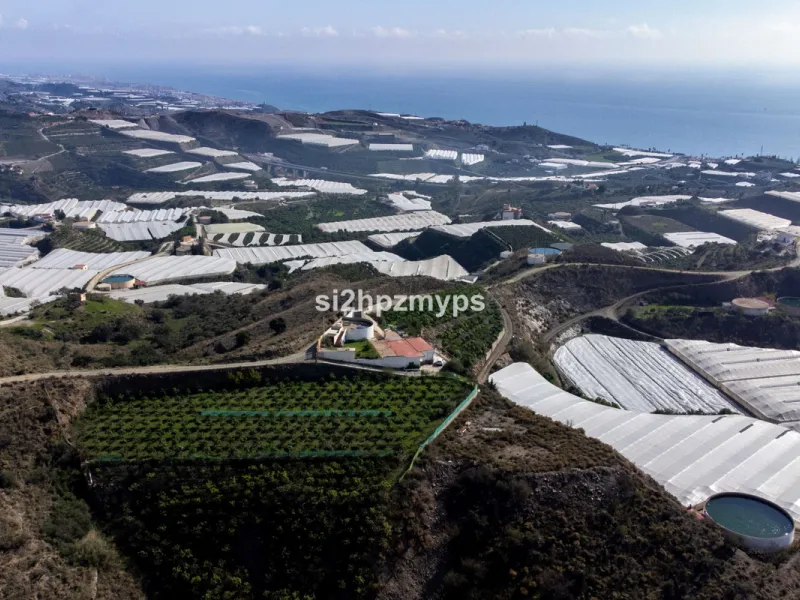 Finca with panoramic views and mango plantation Welcome to this rustic and lovely finca with 10,700 sqm of land and mango plantation located only 3 km from the beach in Lagos and 15 minutes from Torrox Costa via a road in good condition.