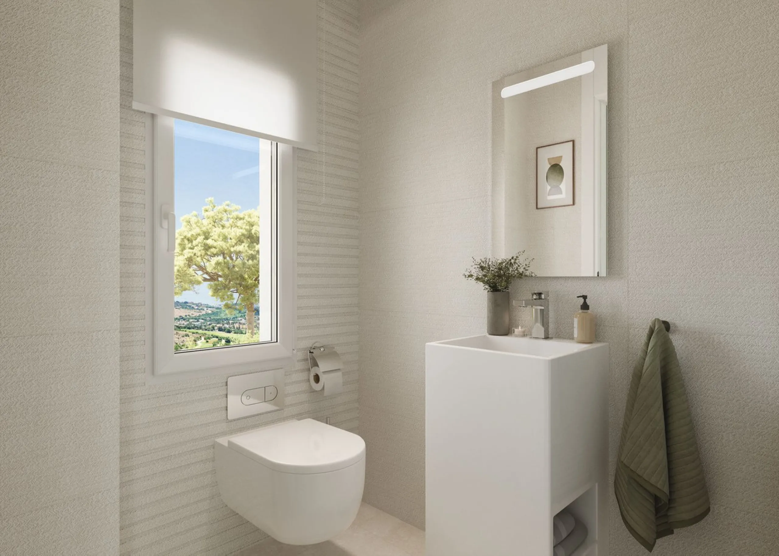 This project has already obtained a license, and construction is set to begin immediately. This exclusive luxury villa, located in the prestigious enclave of Valle Romano in Estepona, embodies the essence of modern design and sophistication in a privilege
