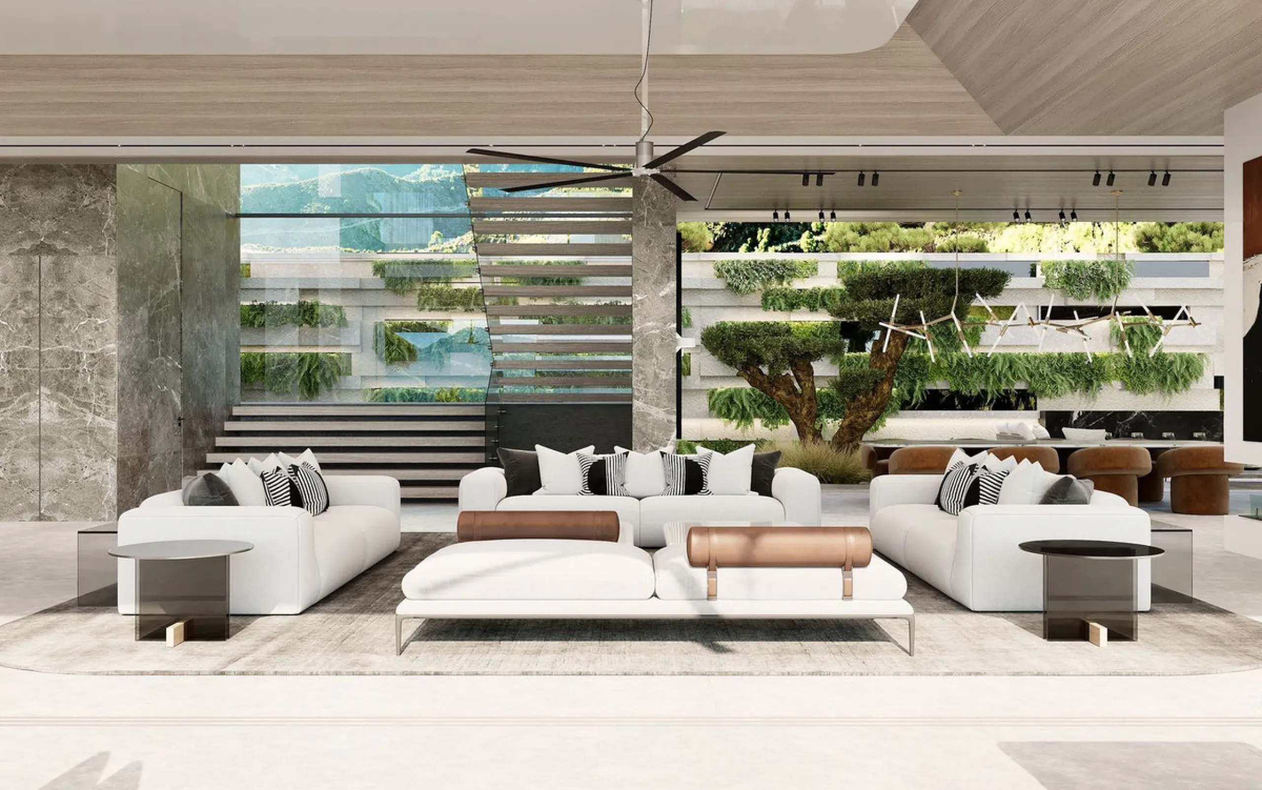 This incredible project is set on a 11,178 sqm plot with absolutely breathtaking views. It's a truly unique opportunity, sold with plans and an active building license for a stunning 2.443 sqm villa with 1.998 interior space.