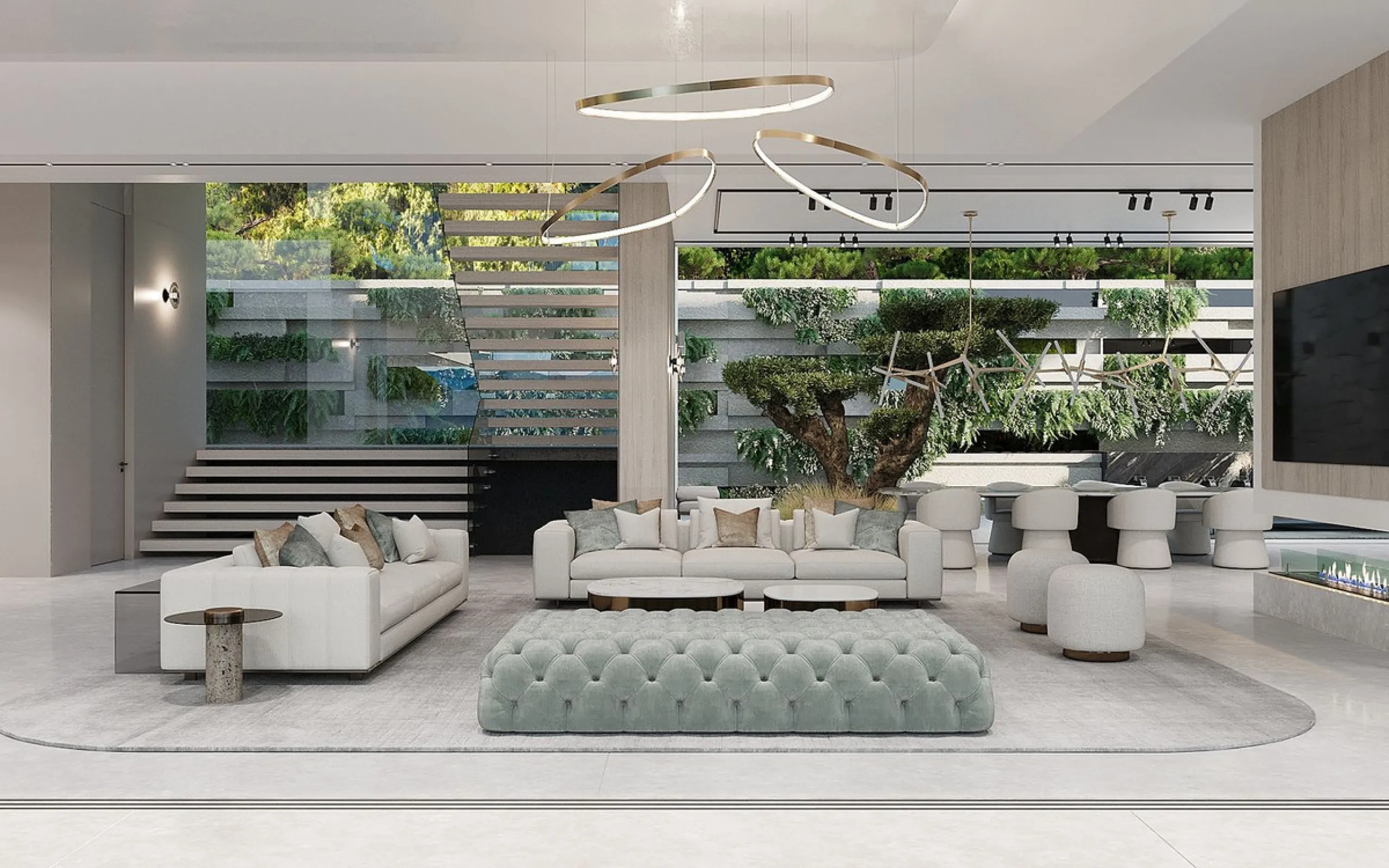 This incredible project is set on a 11,178 sqm plot with absolutely breathtaking views. It's a truly unique opportunity, sold with plans and an active building license for a stunning 2.443 sqm villa with 1.998 interior space.