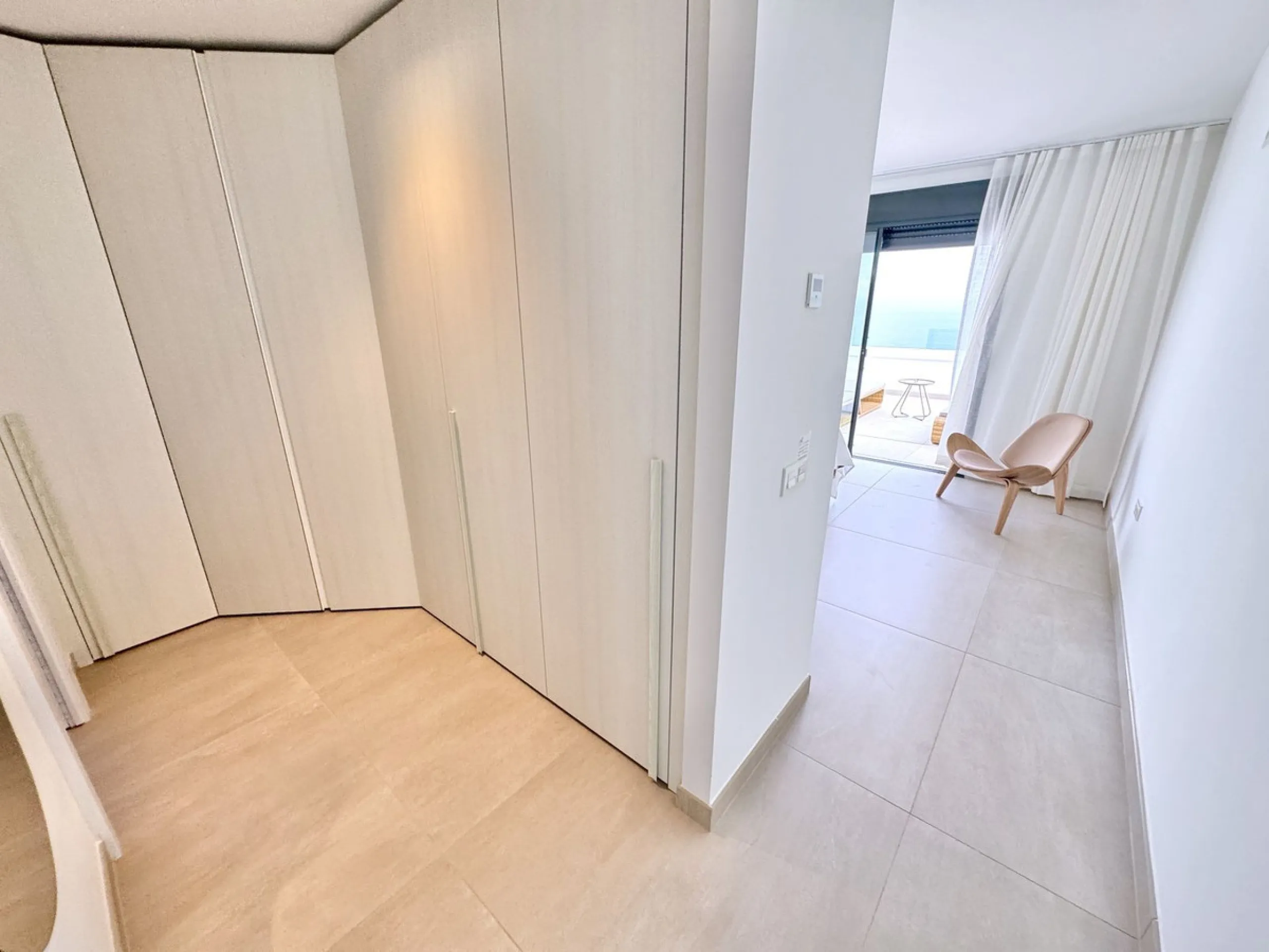 REDUCED - Stunning 2 bed duplex Penthouse only 100m to beach, shops & restaurants, with breathtaking 180º Mediterranean sea views. Set in exclusive El Higueron luxury Sports / Spa community with own beach Club.