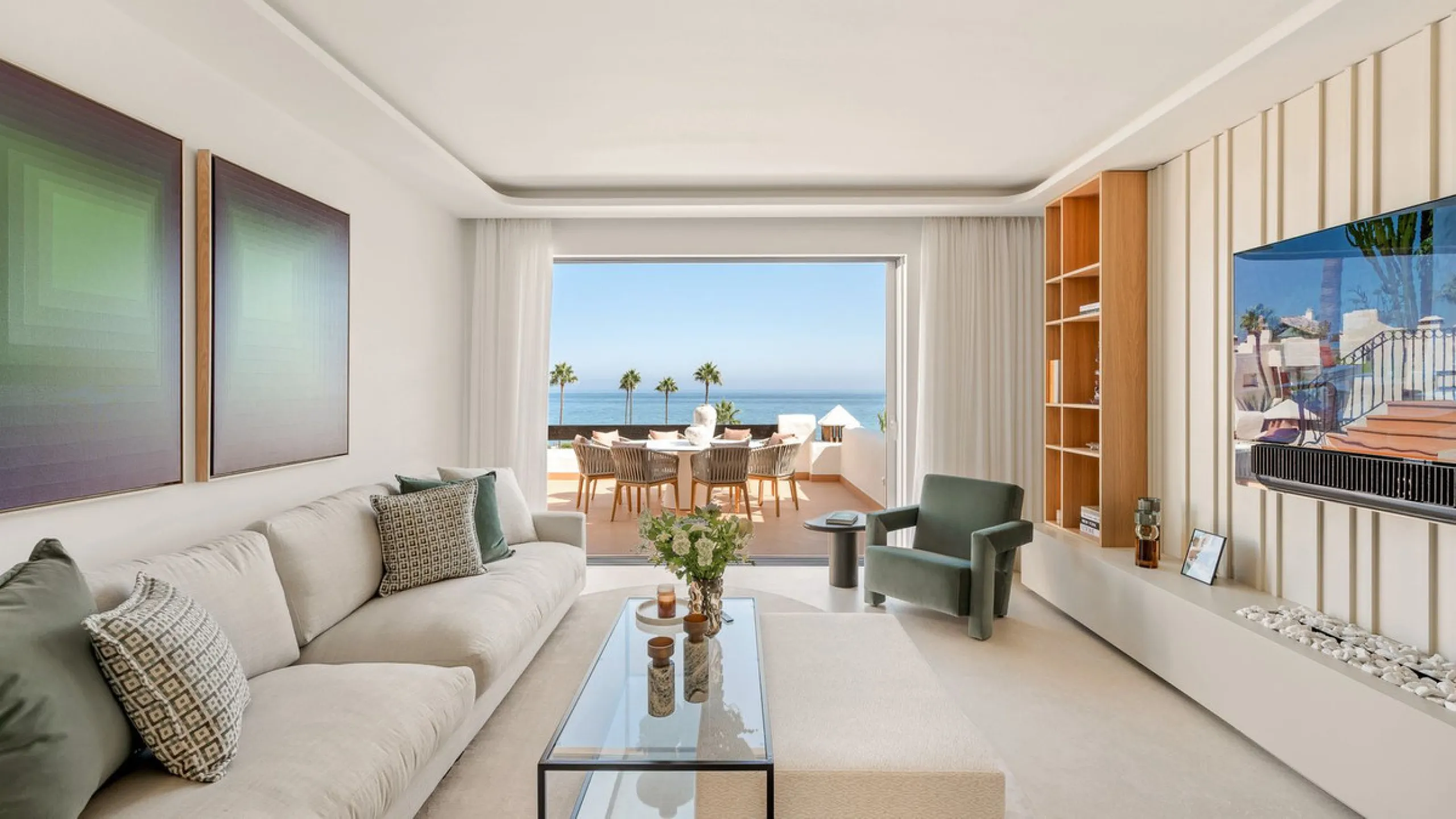 Stunning Beachfront Penthouse located on the New Golden Mile, Estepona