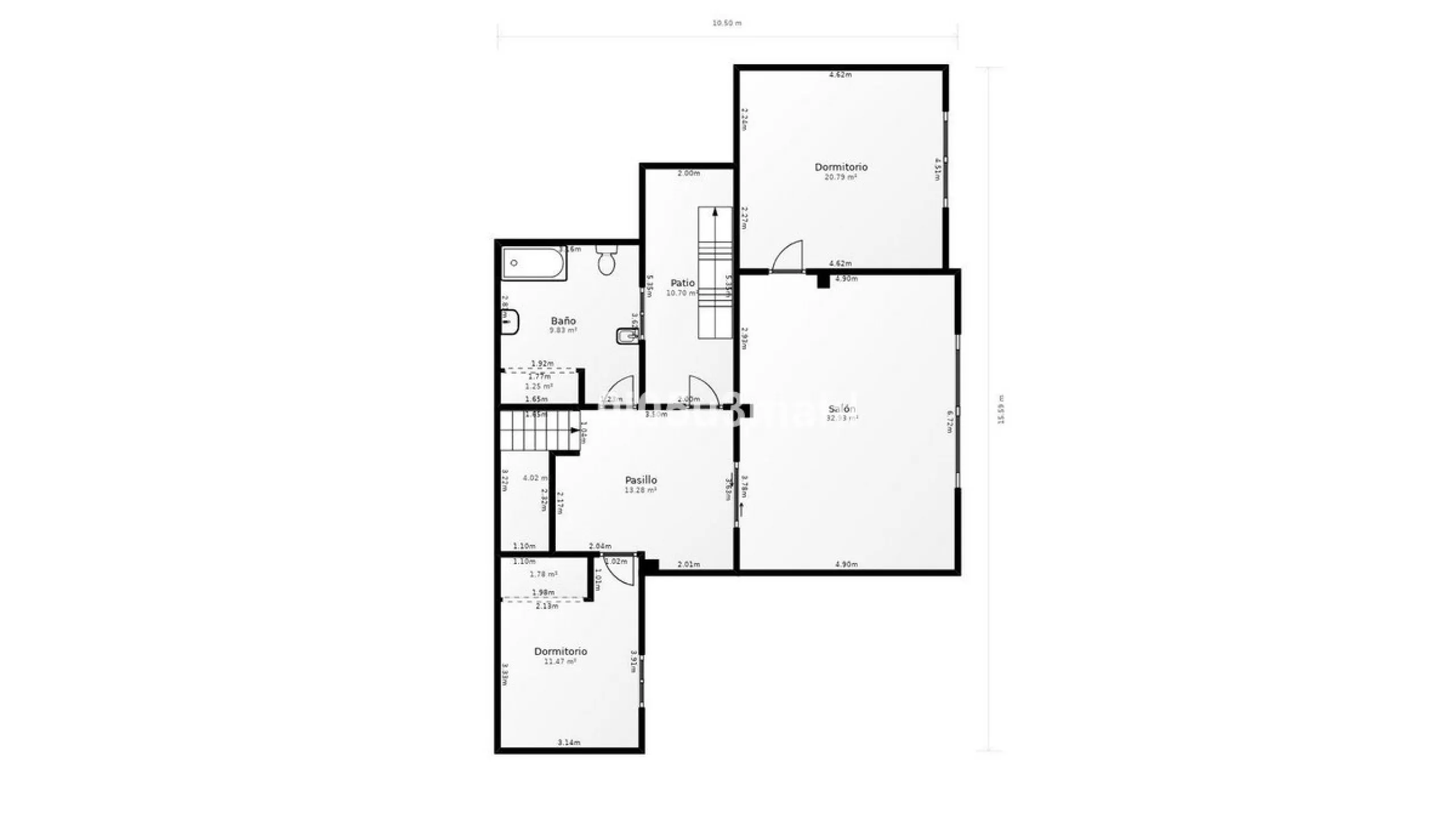Discover this charming 180m2 house, according to the land registry, ideal for those seeking a customizable project.